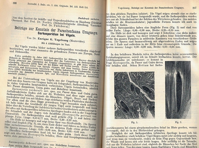 ZENTRALBLATT FUR BAKTERIOLOGIE, PARASITENKUNDE 113 ISBN 9781390491357