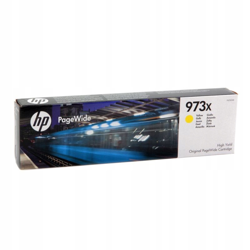 Originálny atrament Hp 973x F6T83AE žltý (yellow) pre Hp PageWide 452 477