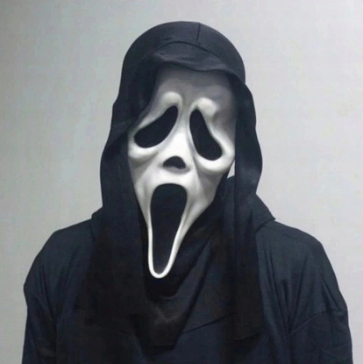 Ghost Scream Mask Party Ghost Mask No Black T