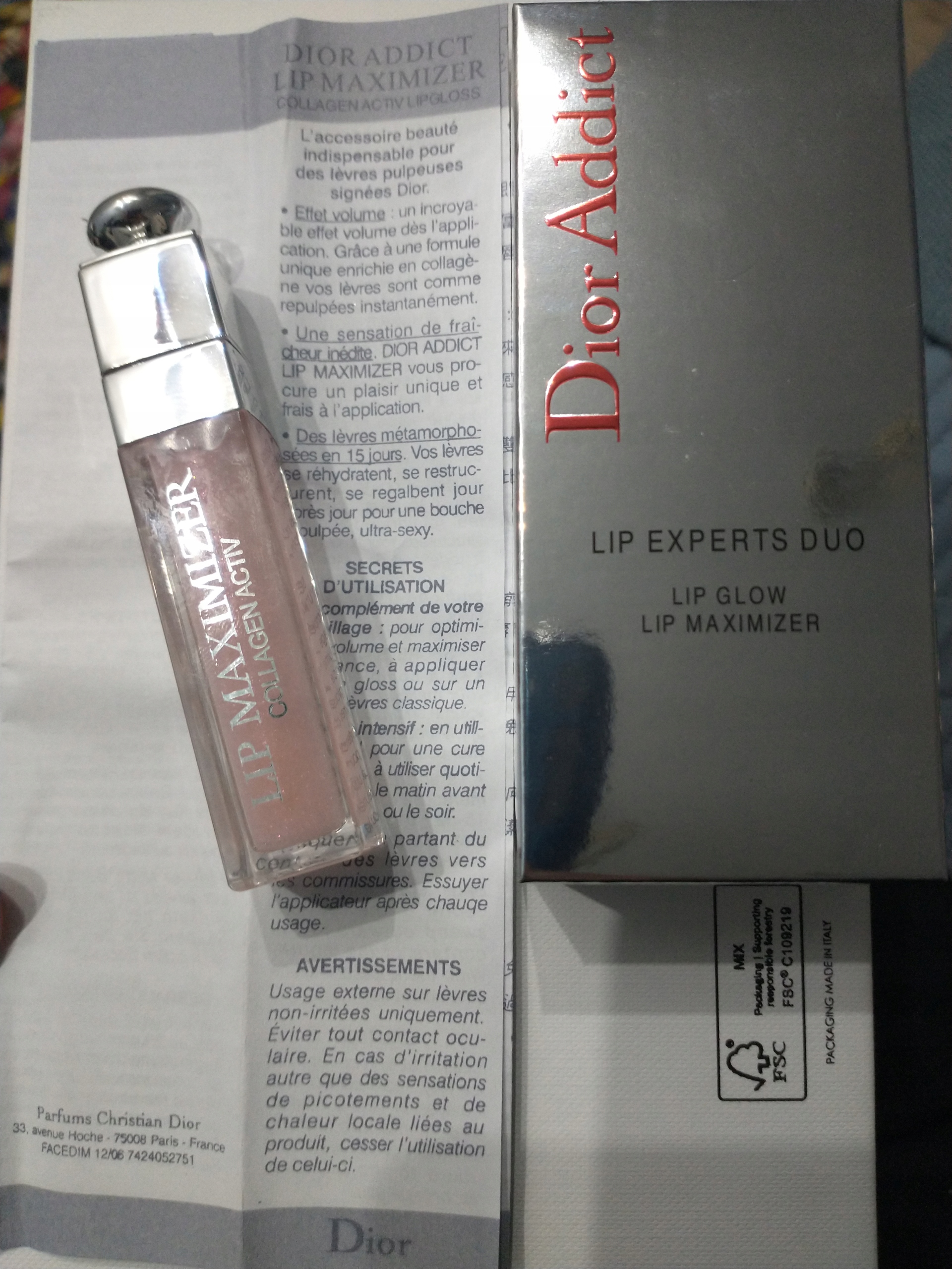 Nowy blyszczyk 001 lip maximalizer