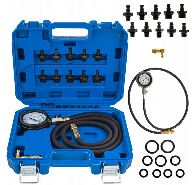 Tester Manometr Miernik Pomiaru Mierzenia Ciśnienia Oleju 0-140 Psi