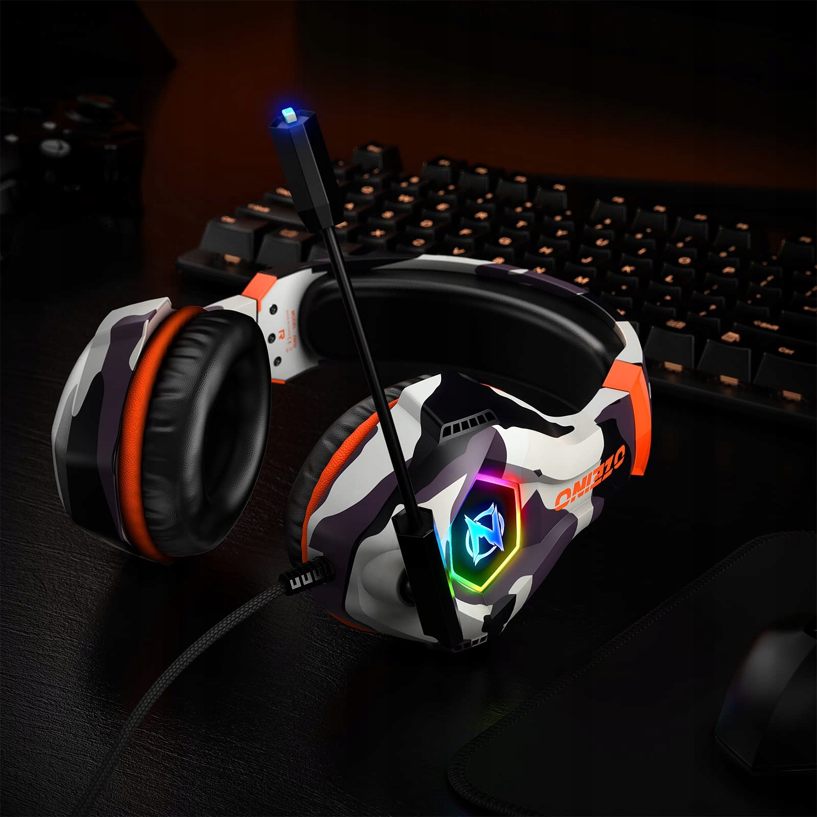 Short Version: Gaming Headset for PS4 PS5 PC Xbox Switch Mac Laptop — miniatura 8