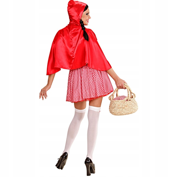 STRÓJ CZERWONY KAPTUREK Z KOKARDKĄ XL Płeć kobieta