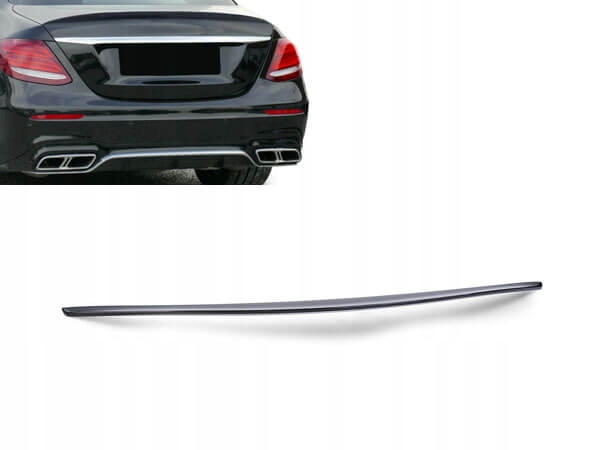 00CTSPMW2131 - Спойлер Mercedes E Class W213 AMG Элерон черный половина