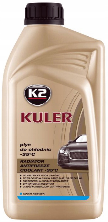 

K2 Kuler Long Life Płyn Do Chłodnic Niebieski 1L