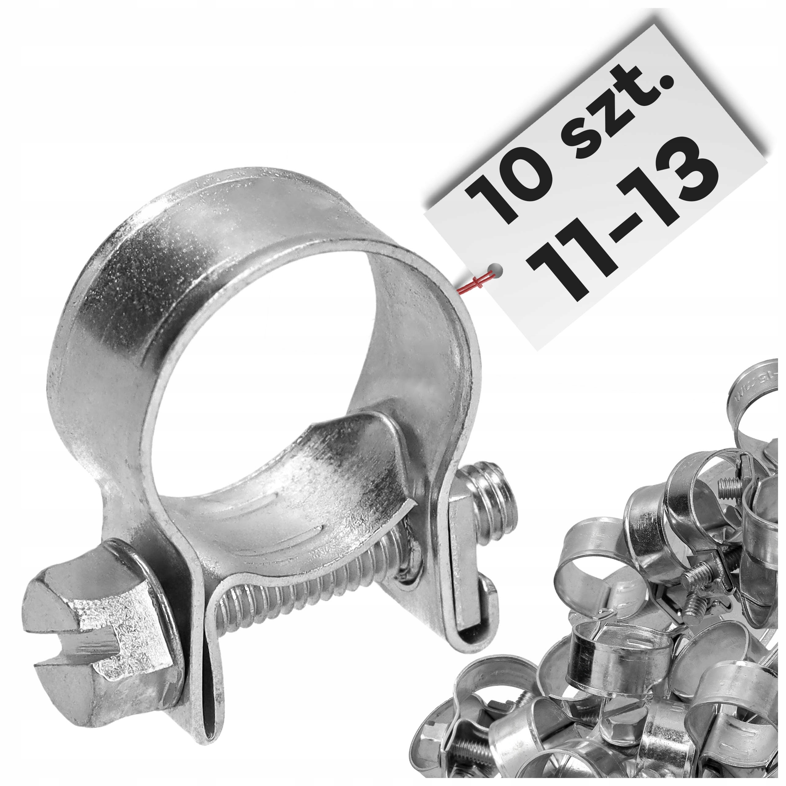 10 x Opaska zaciskowa W-1 11-13 Mini 11 13 mm