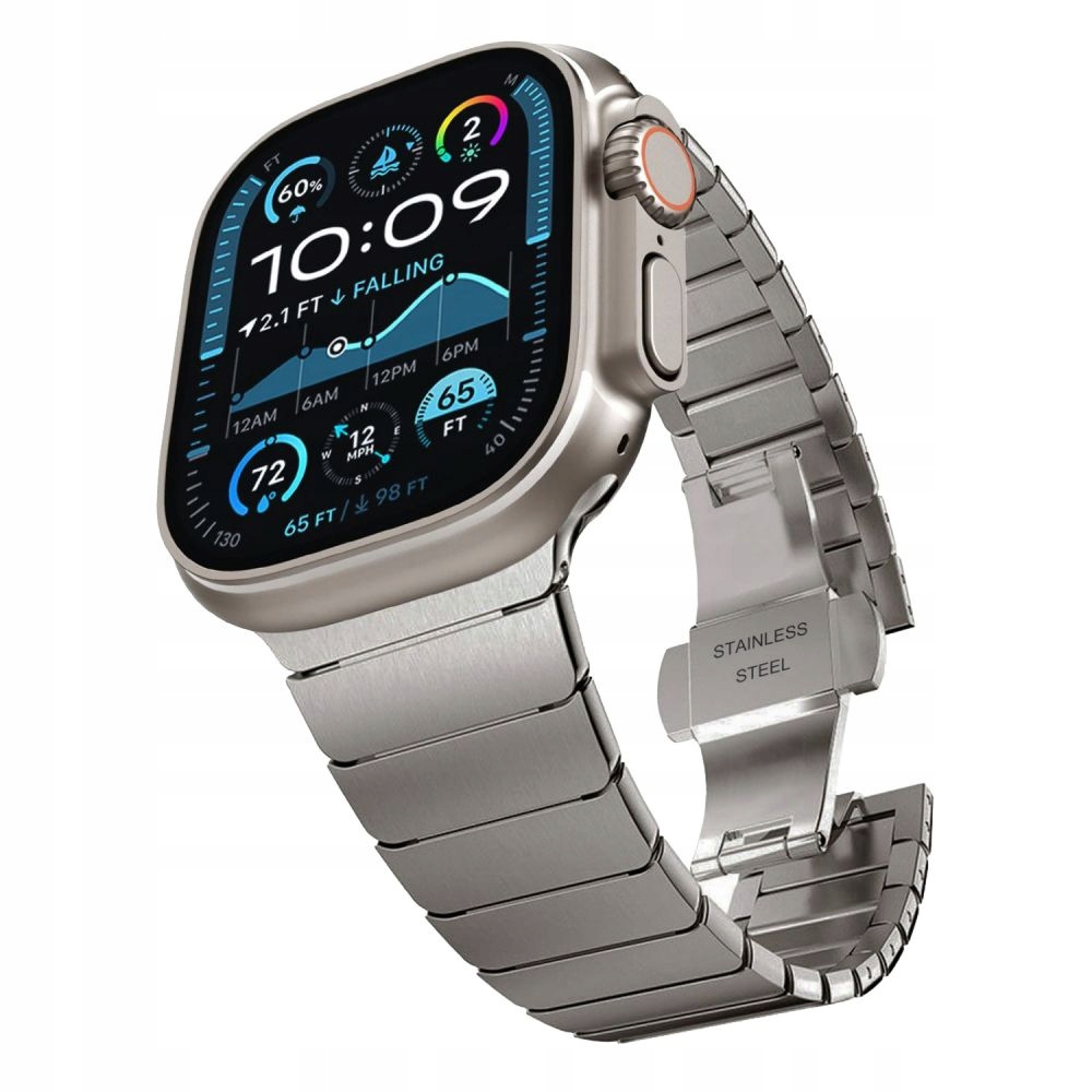 Bransoleta do Apple srebrny Ultra 2/Ultra 49mm 45mm 44mm 42mm 1565