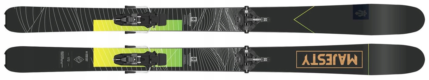 MAJESTY Narty skitur zestaw Supertour+C-Crest+foki 184