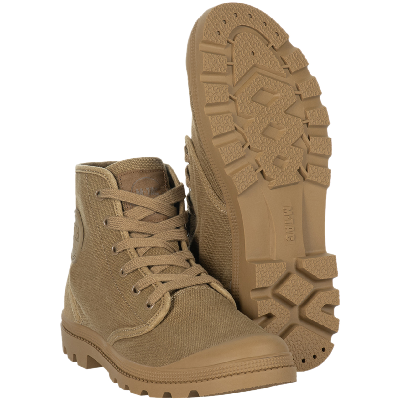 Boty Tenisky Vysoké M-Tac Tenisky nad kotník Bavlněné Coyote 40