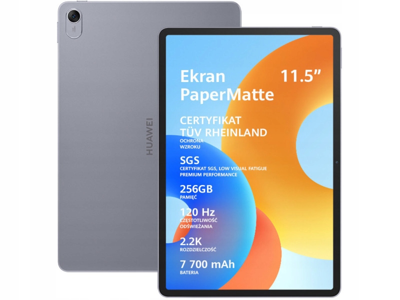 Tablet Huawei MatePad 11.5" 2.gen. PaperMatte Edition 8/256 Gb Szary
