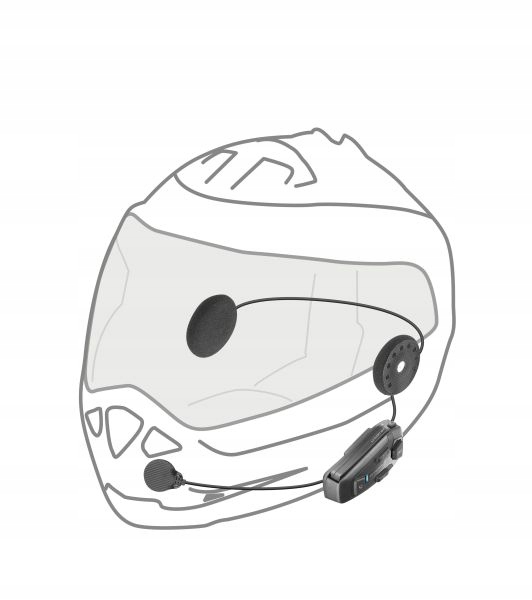 Intercom INTERPHONE U-COM 8R komplet na 2 kaski Typ połączenia Bluetooth