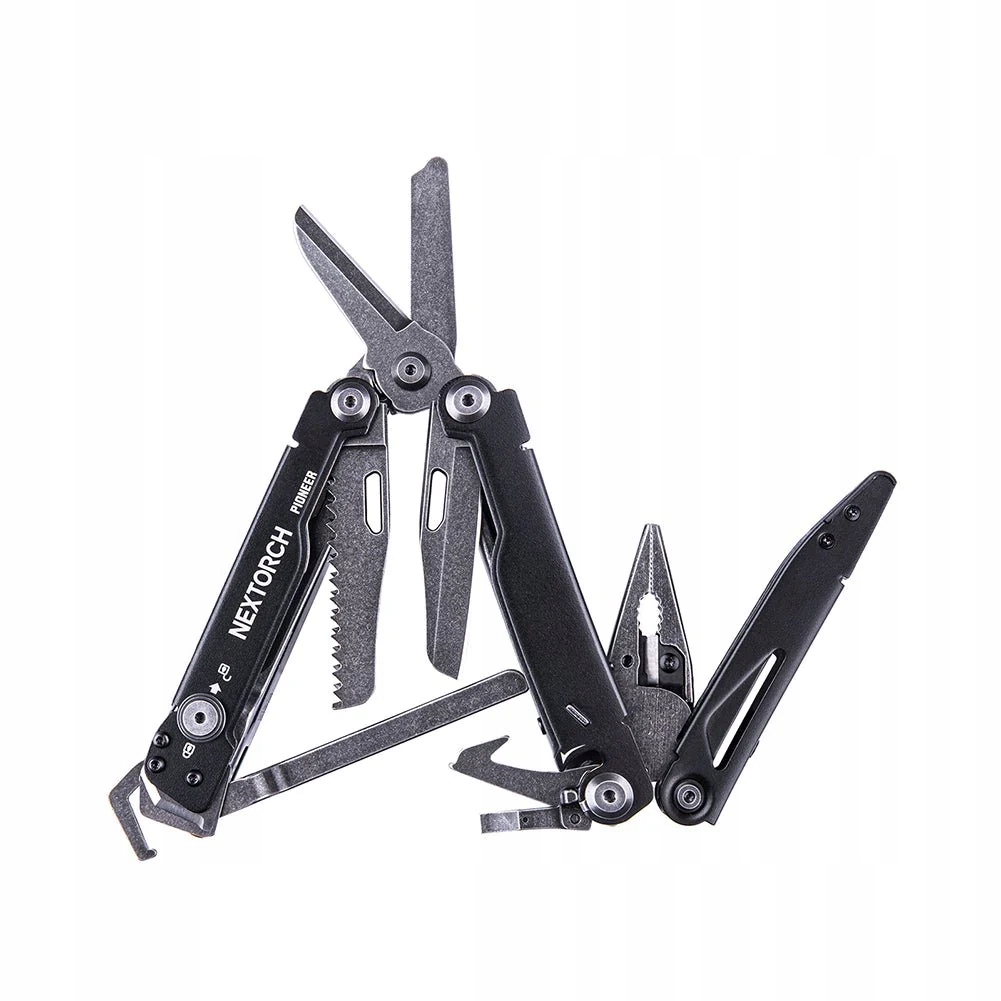 Multitool ratowniczy Nextorch Pioneer MT20 14 funkcji Black