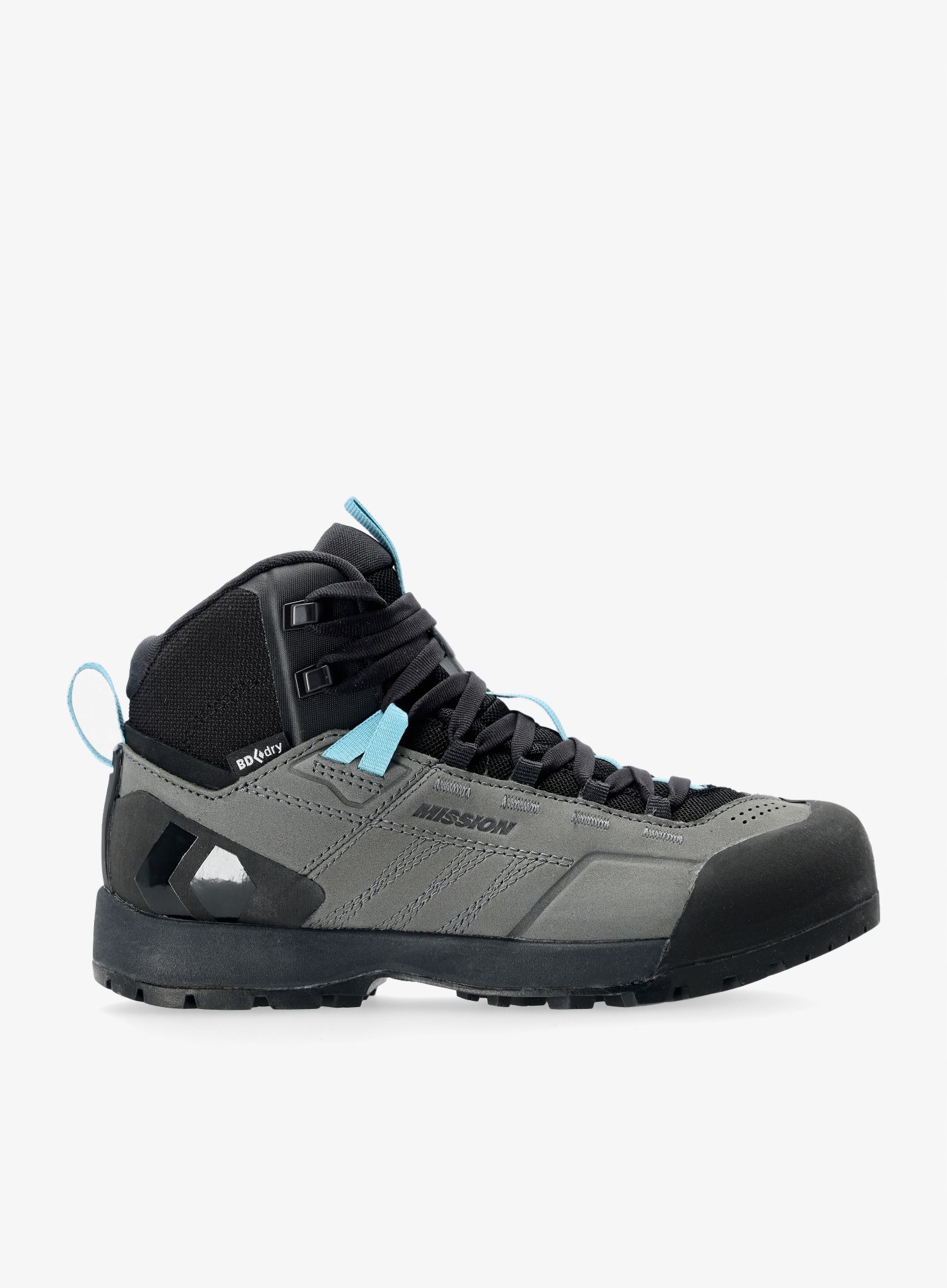 Dámské přístupové boty Black Diamond Mission Ltr Mid Wp šedá barva 35.5