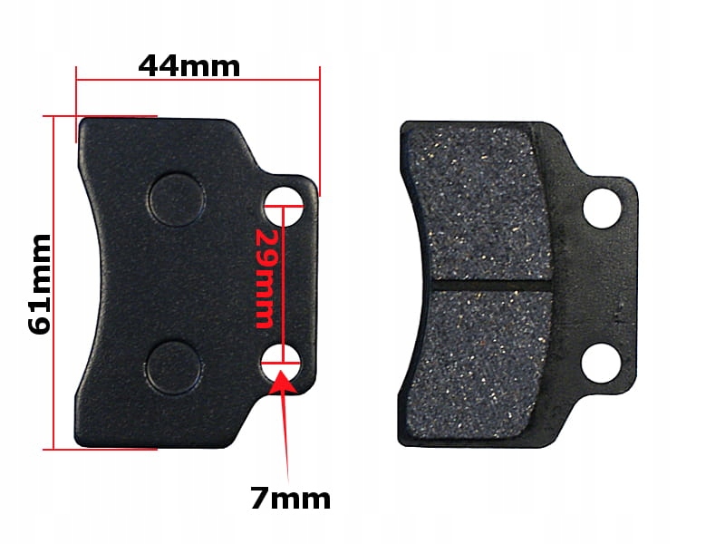 KLOCKI HAMULCA GY6 KEEWAY RY8