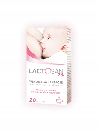 

Lactosan Ziołowy Fix 20 saszetek