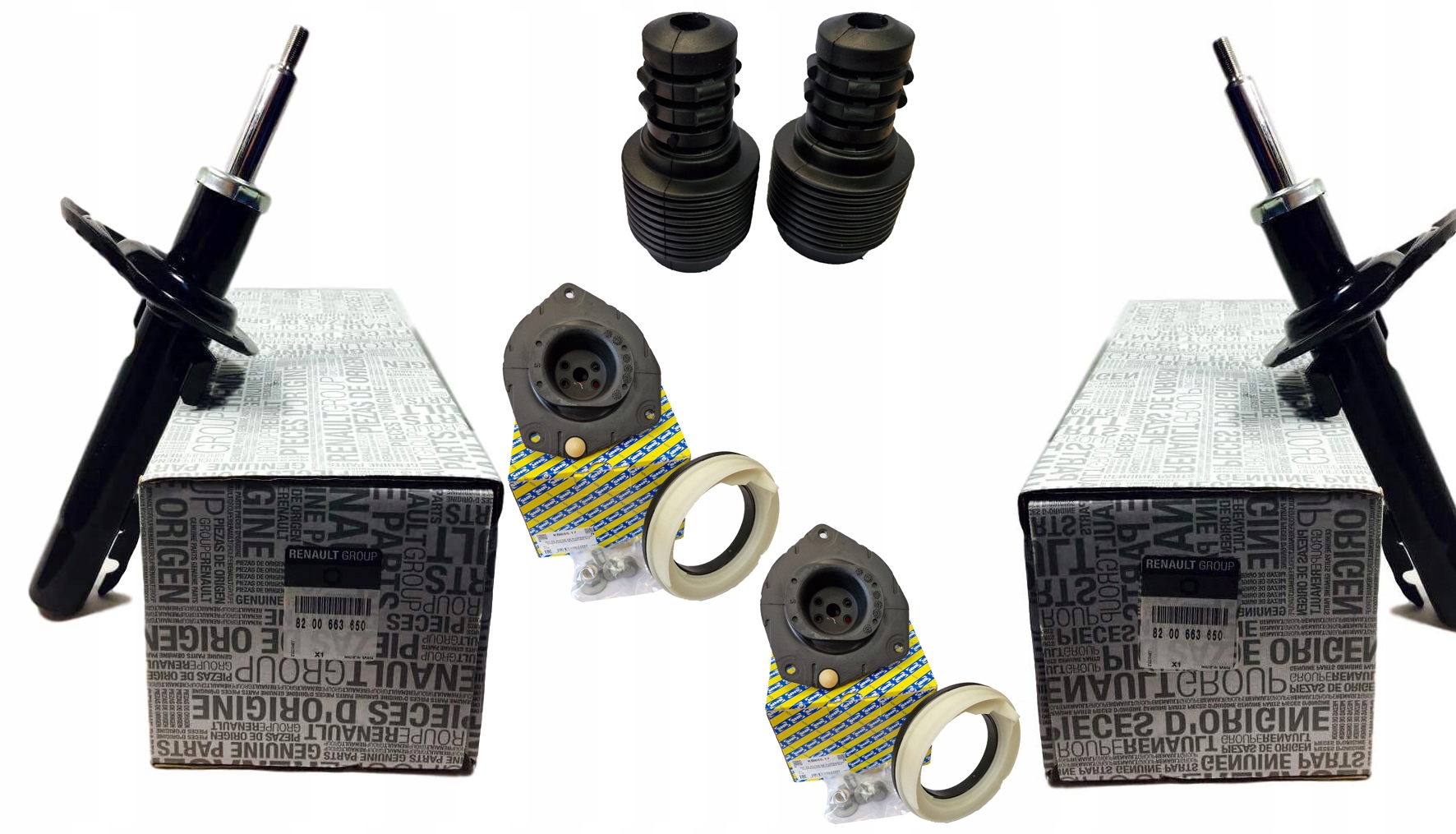 8200663650 - Амортизатор RENAULT MEGANE II передній комплект підшипників+