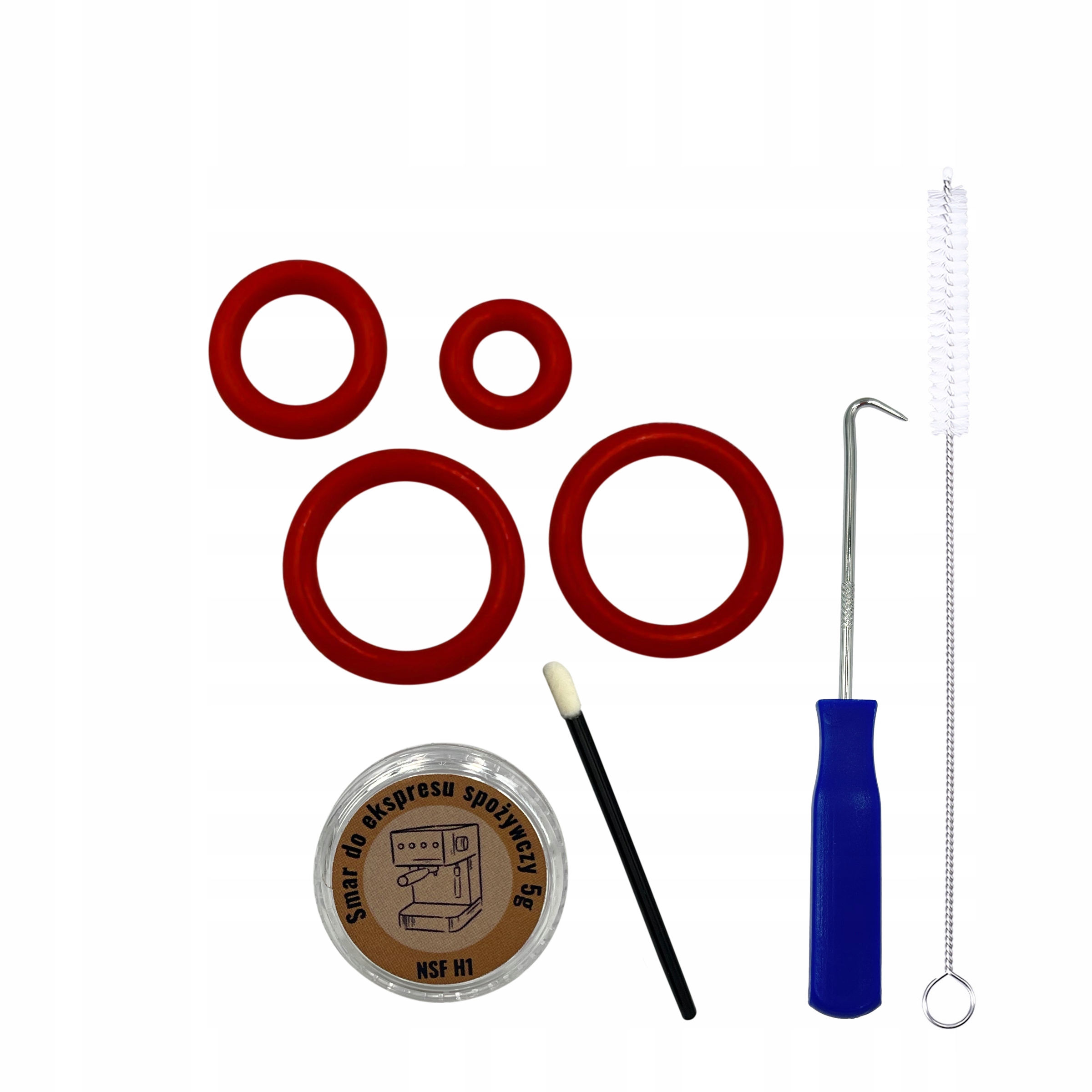 Zestaw naprawczy dyszy dzbanka DeLonghi + haczyk