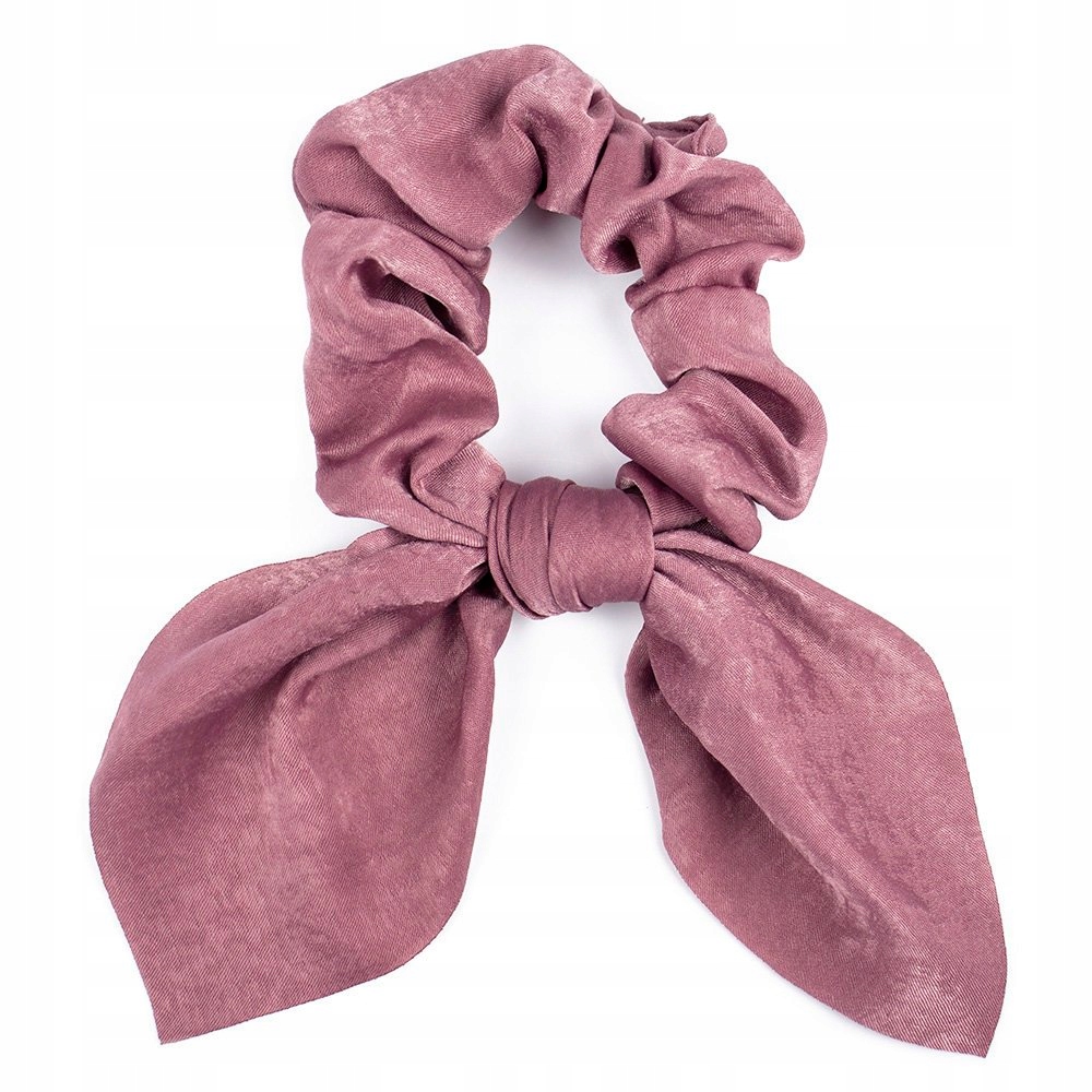 

Gumka Do Włosów brudny róż Apaszka scrunchies