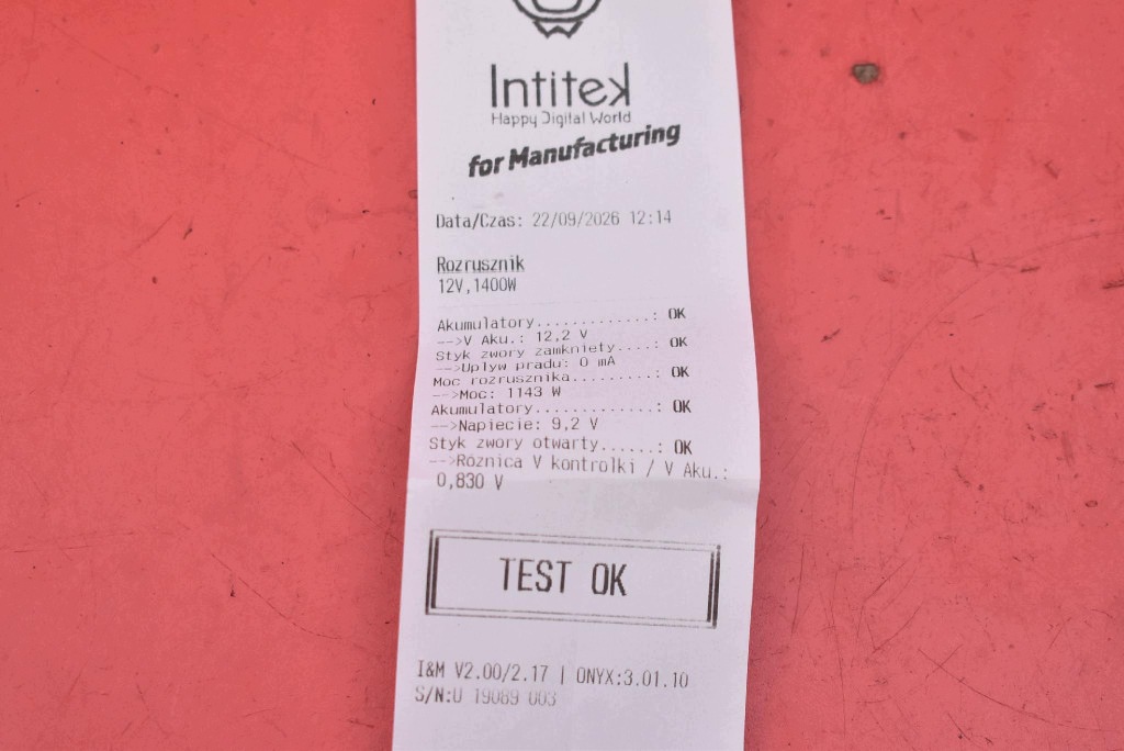 starter test FORD TRANSIT CONNECT MK1 1.8 TDDI 90 KM 02-09