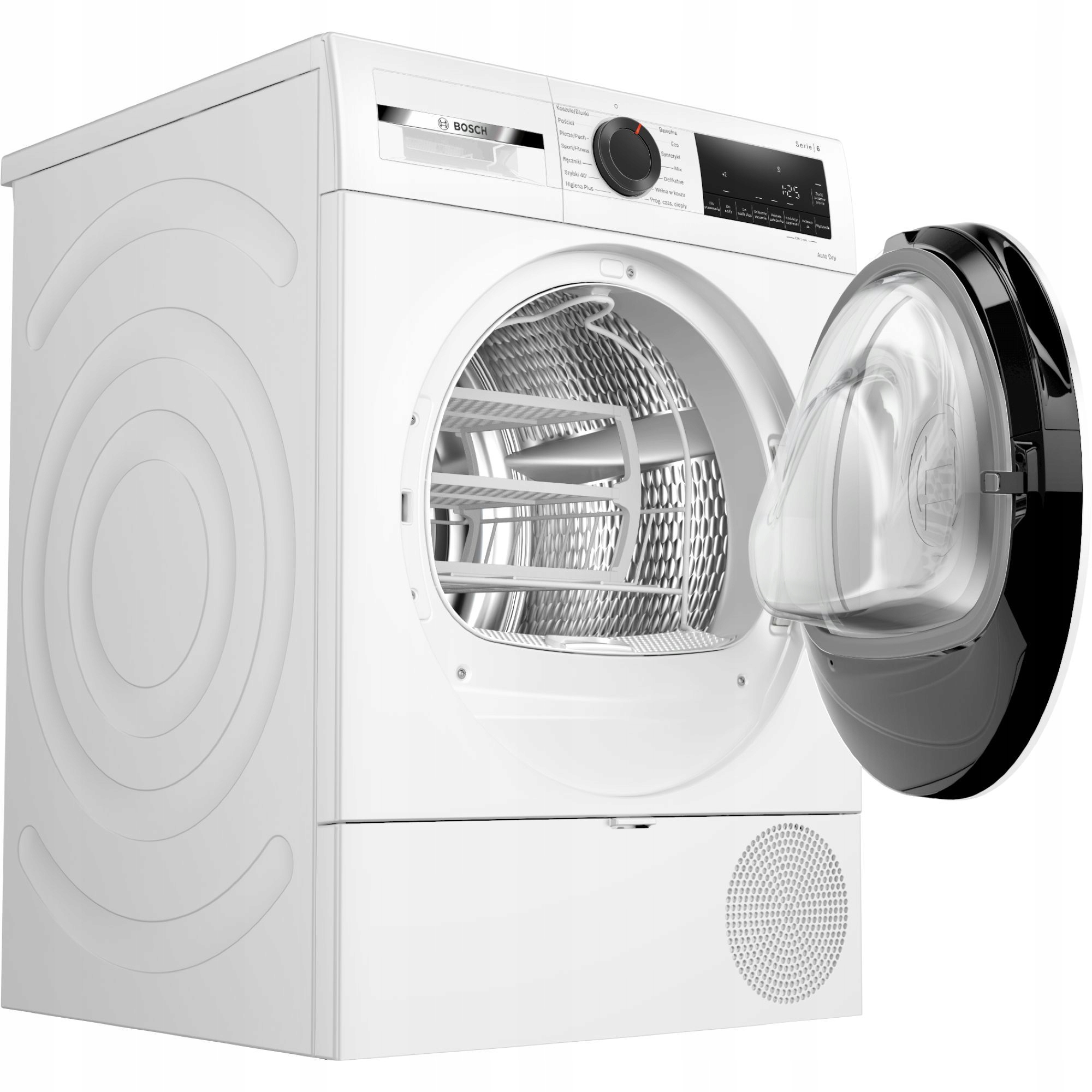 Suszarka Bosch Serie 6 WQG233DGPL 8kg Pompa ciepła AutoDry 14 Programów Marka Bosch