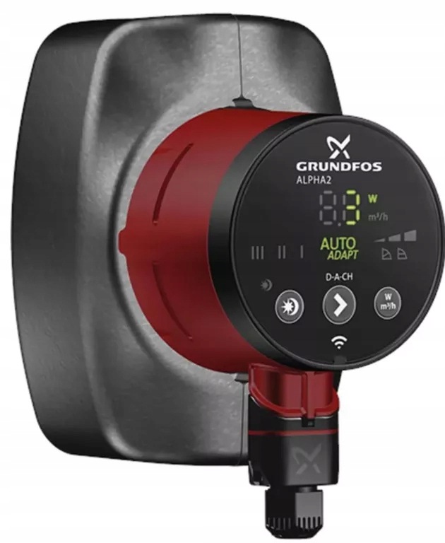 Pompa Obiegowa Elektroniczna Grundfos ALPHA2 25-60 180 1X230V 50HZ 9941117