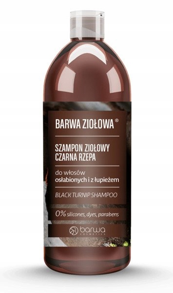 Barwa szampon przeciwłupieżowy Czarna Rzepa 250ml