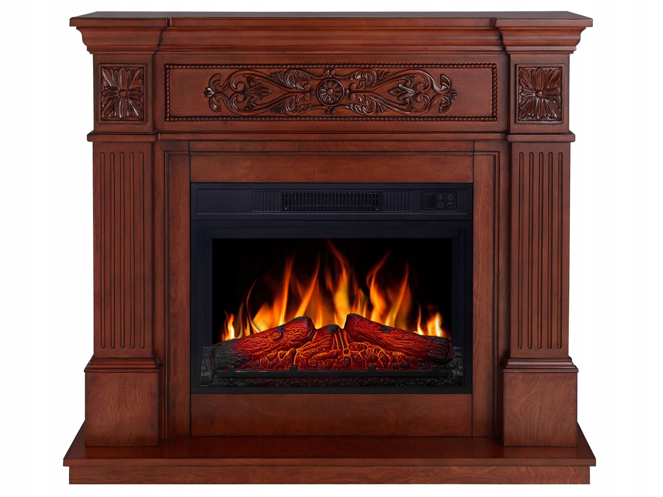 Kominek stojący elektryczny ArtiFlame brązowy 1800 W