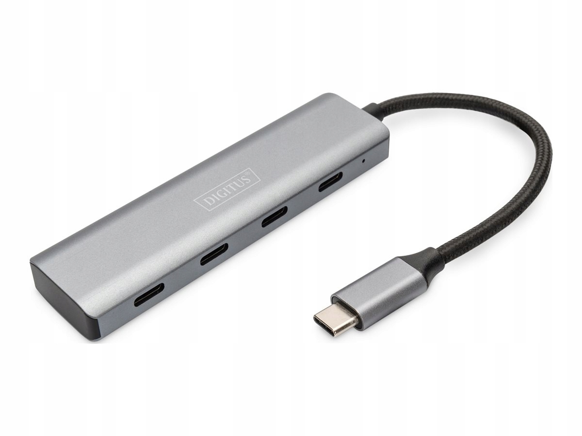 4-portowy koncentrator Digitus Usb-c Digitus Digitus koncentrator 4