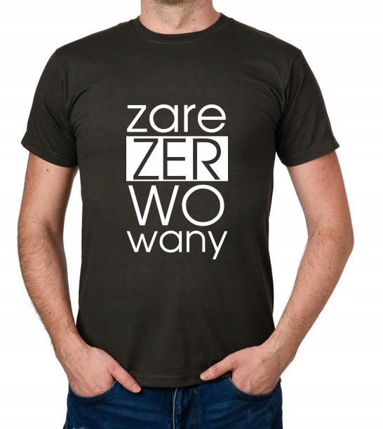 

koszulka Na Dzień Chłopaka Zarezerwowany prezent