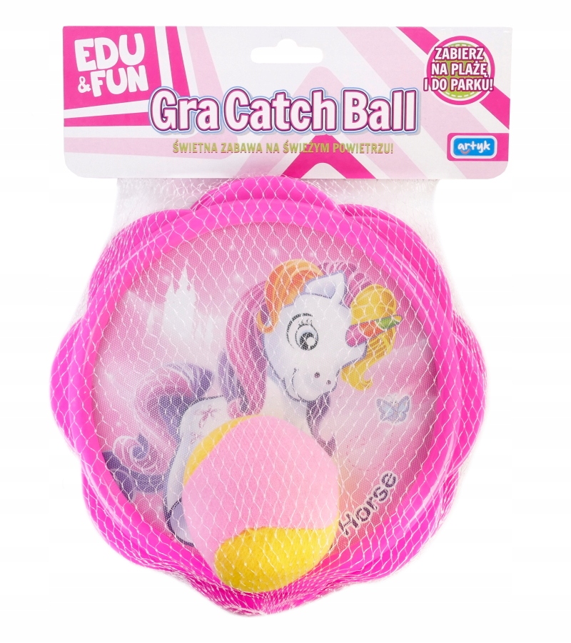 GRA NA RZEPY CATCH BALL KONIK JEDNOROŻEC RZUCAJ I ŁAP EAN (GTIN) 5901811154164
