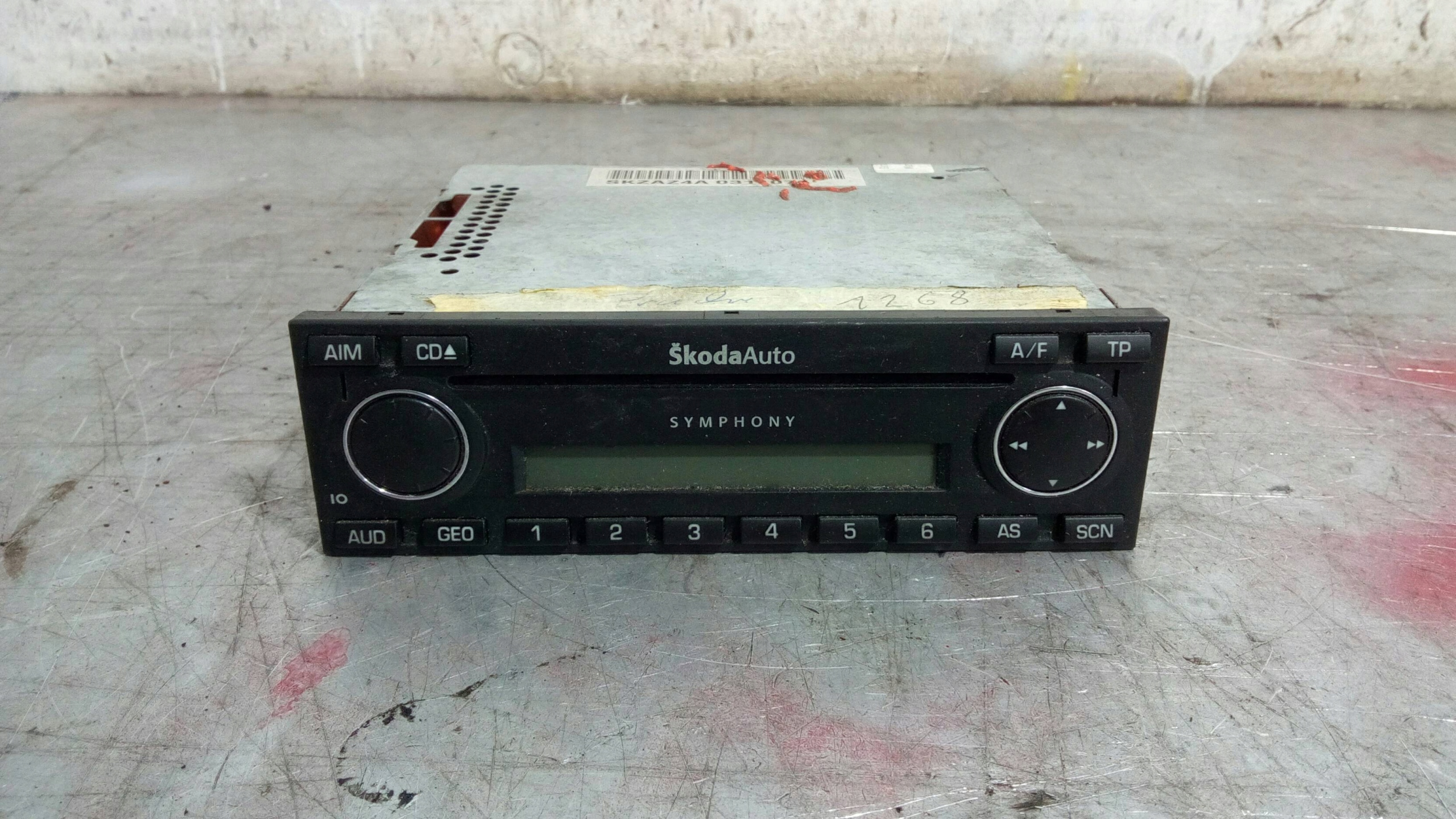 Radio Skoda Fabia I 1U0035156C