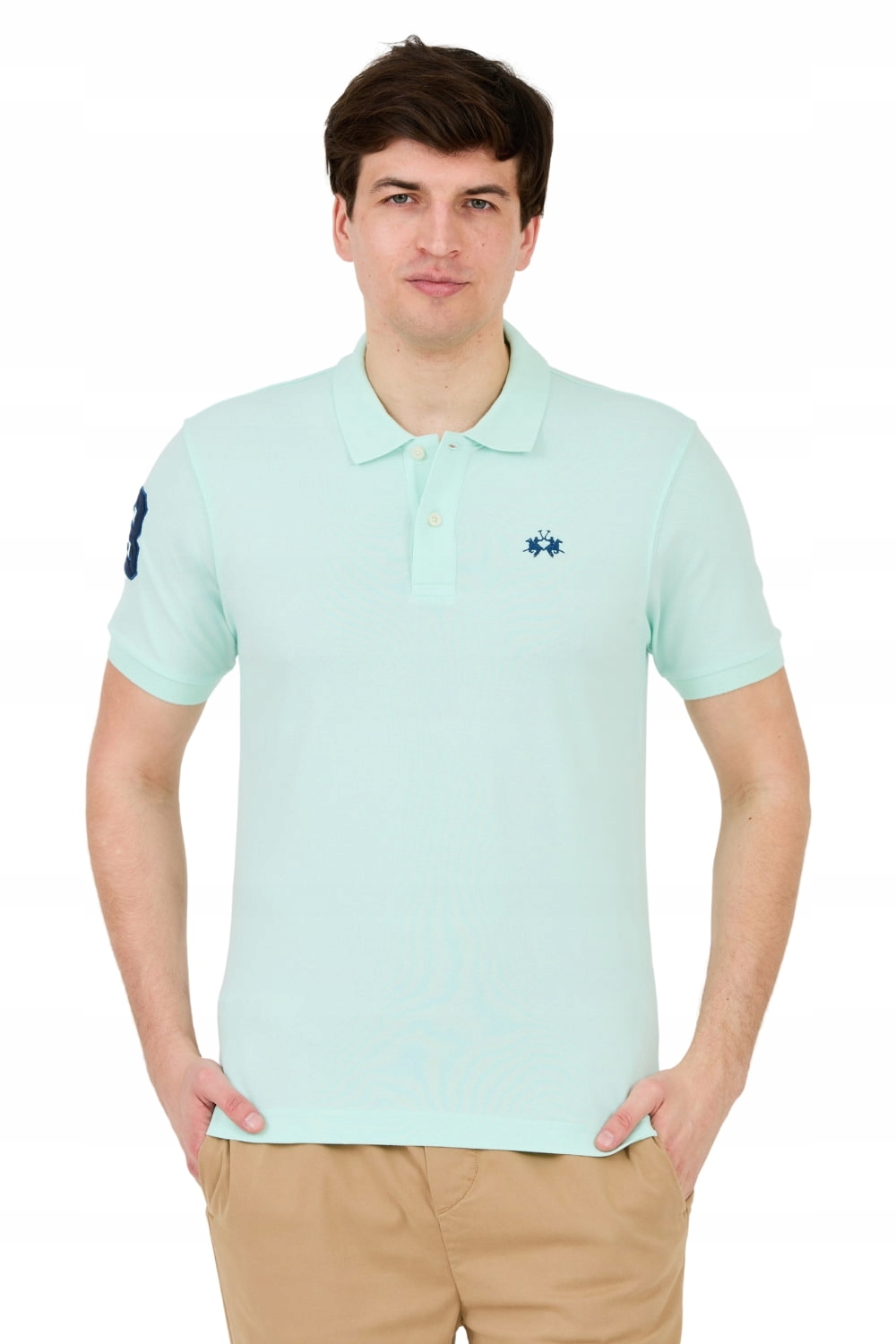 La Martina Mátová polokošile s malým logem M