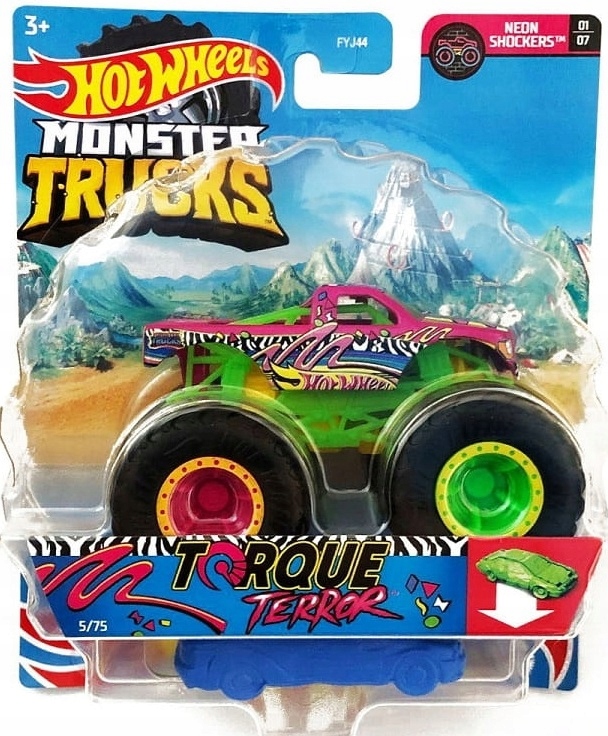 

Autko Torque Terror Monster Trucks Auta Hot Wheels