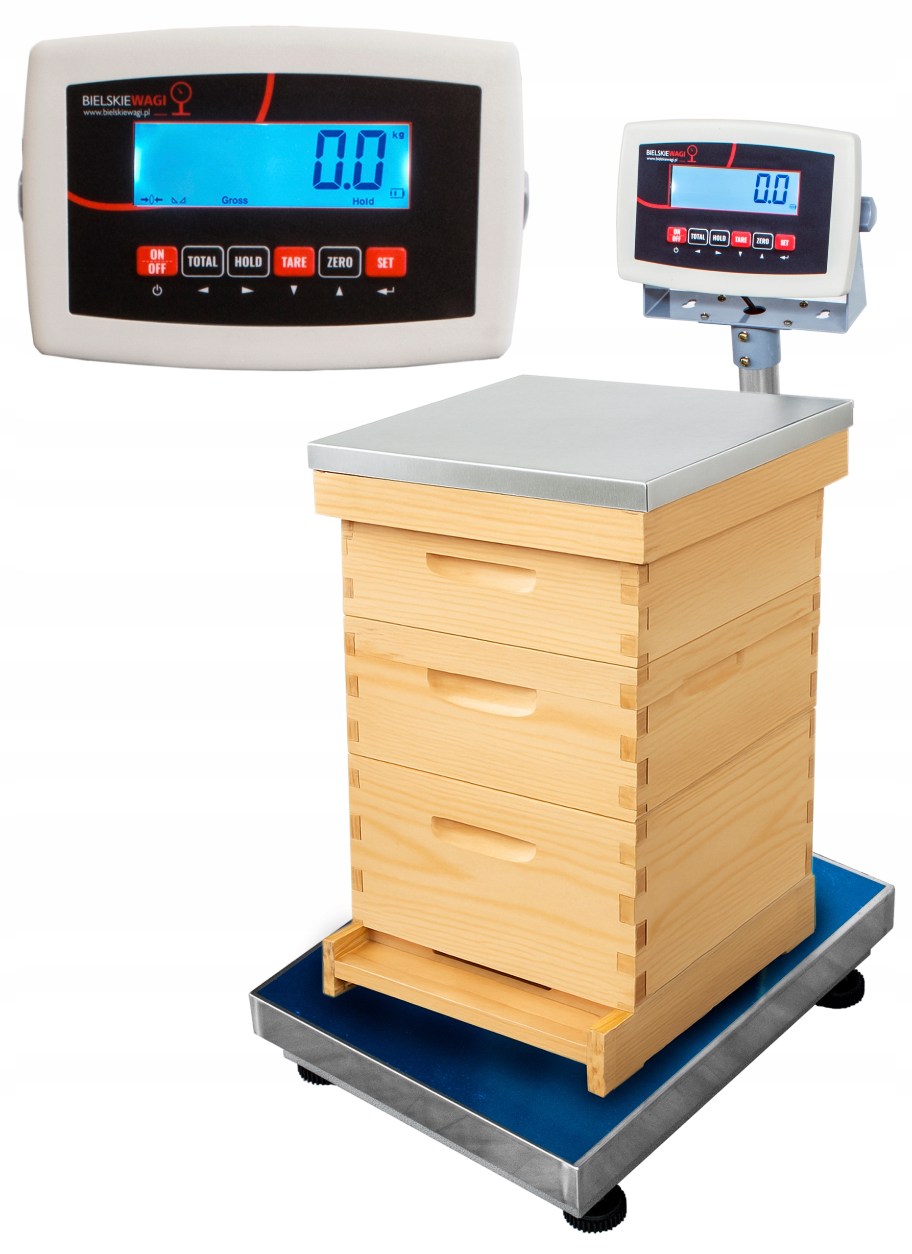 Pásová Váha Pro Včelí Úly Na Pásku Pro Včelaře 150KG 50x40cm