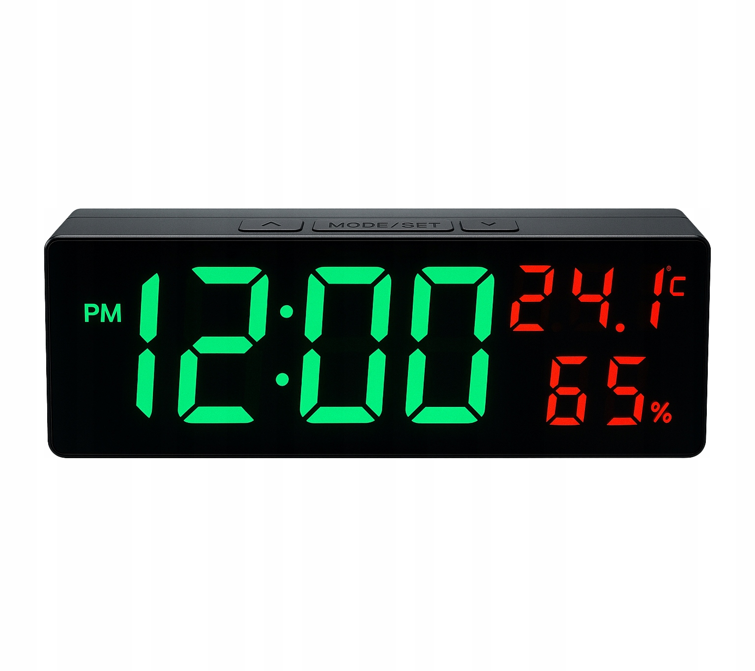 Elektronické Stolní Hodiny LCD Usb Na Baterie, Teploměr Na Vlhkoměr