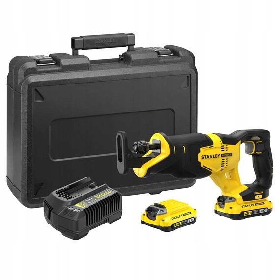 Stanley SFMCS300D2K aku pila ocaska 18V/2*2Ah, kmit 25mm