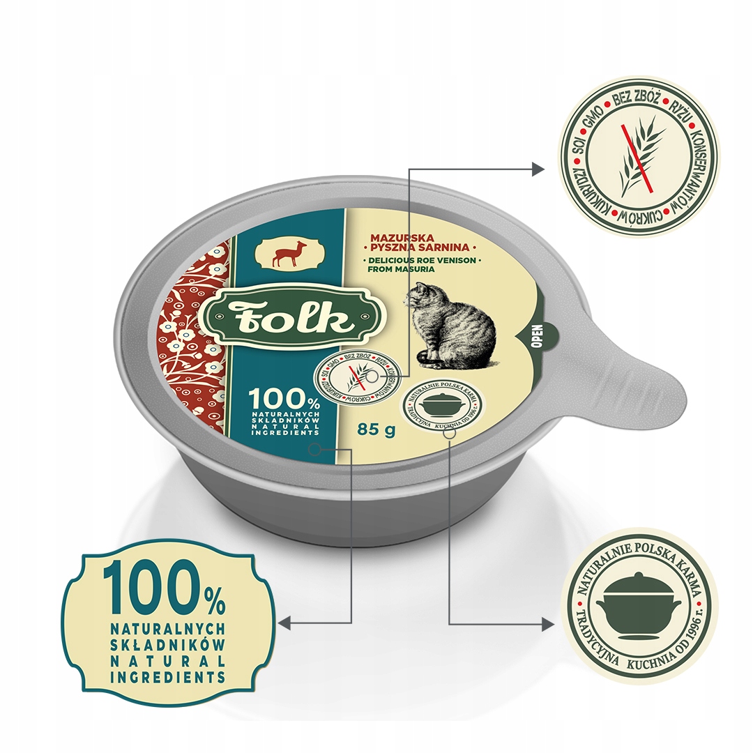 Levně 8X Folk Mazurská lahodná srnka 85 g