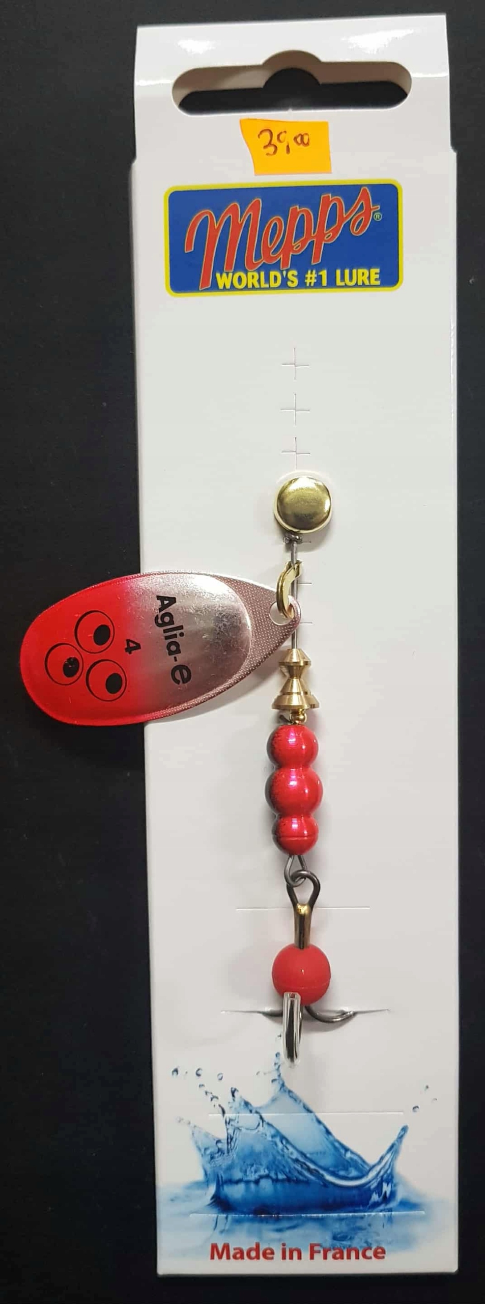 Obrotówka Mepps Aglia-e nr 4/9g – kol. red