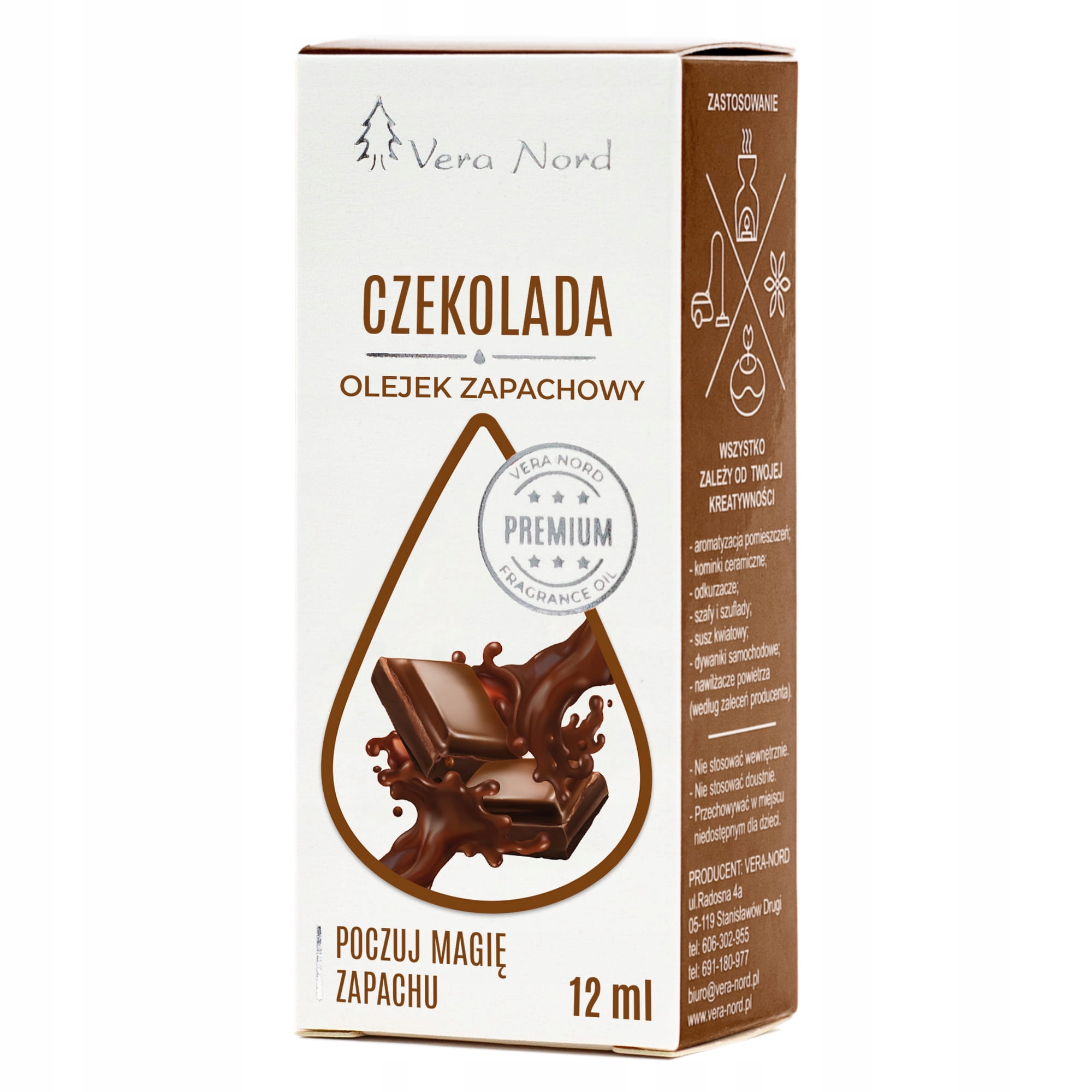 

Olejek zapachowy 12 ml czekolada