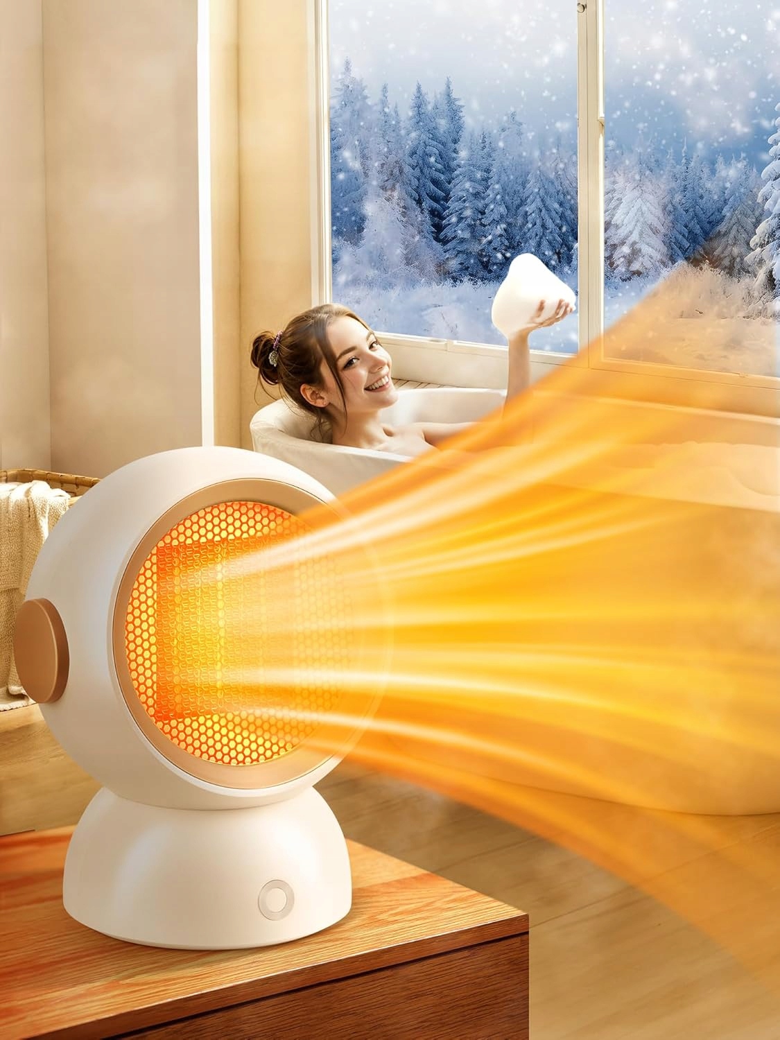 Úsporný termoventilátor Pikoy