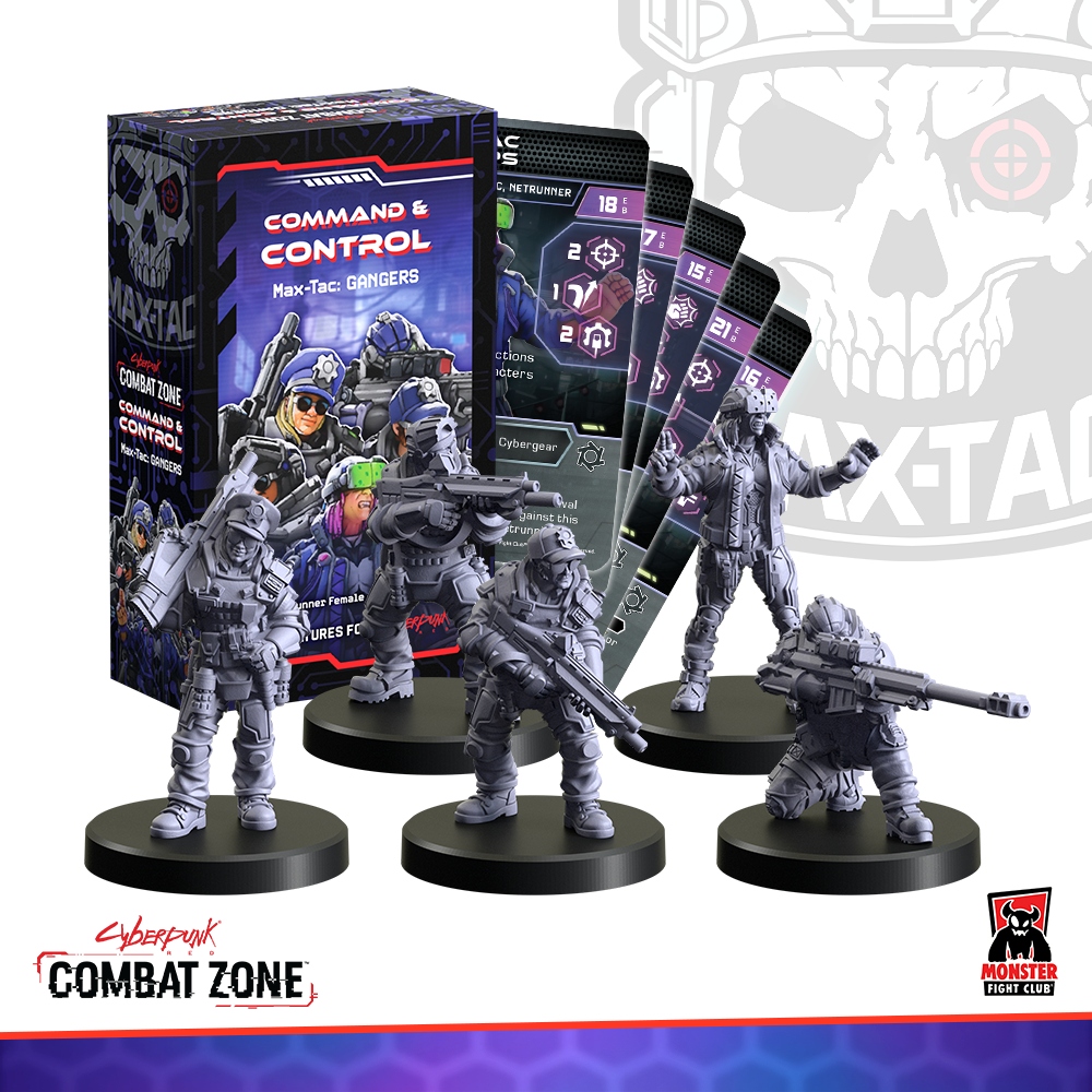 Cyberpunk Red Combat Zone Command & Control Max-tac Gangers