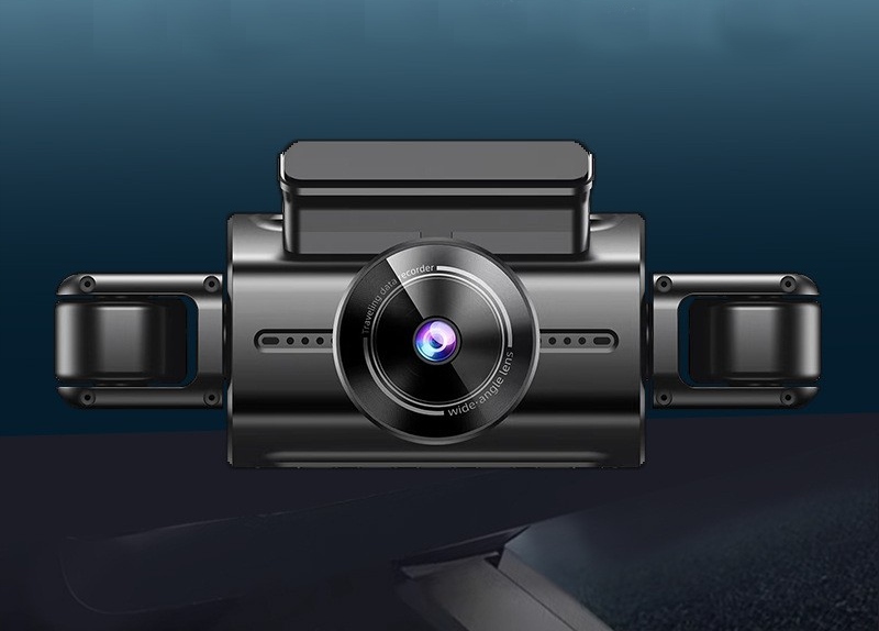 NHOPEEW 4-Channel 1080P Dash Cam 360° 3" Screen G-Sensor 64GB — miniatura 9