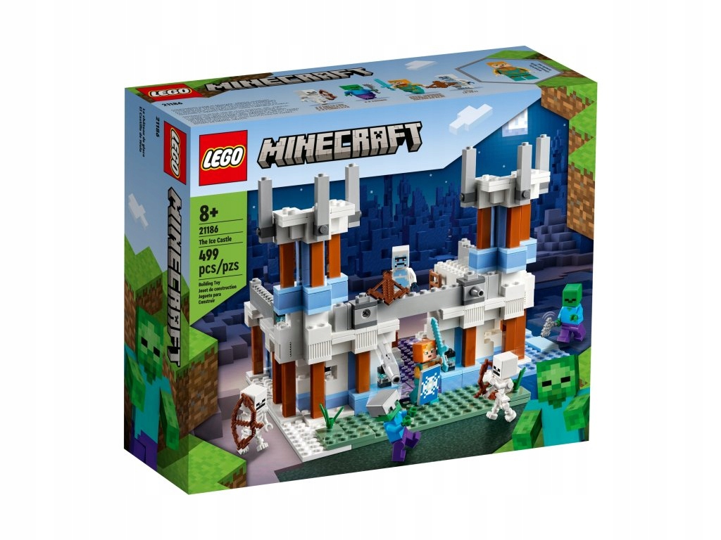 Lego Minecraft 21186 Ledový zámek Nové