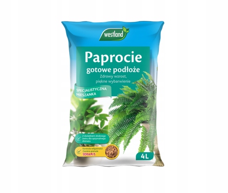 

Podłoże Westland do paproci 4l