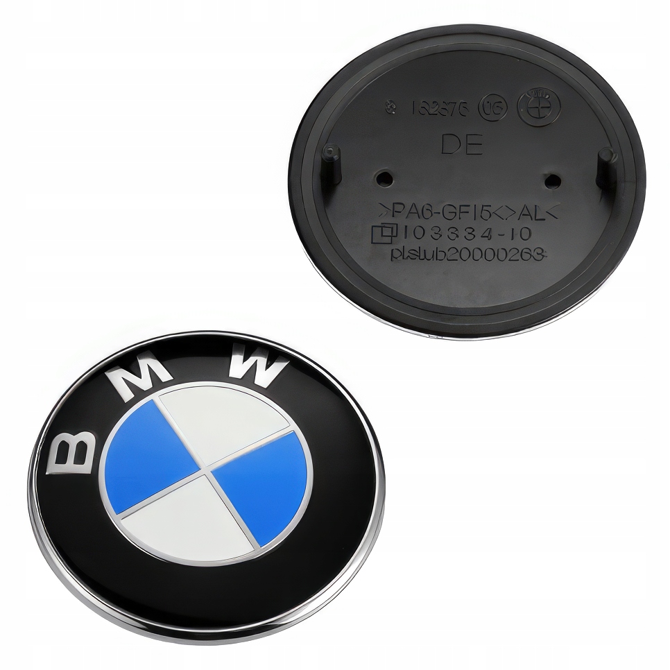 Emblemat Niebiesko-biały Do Bmw 74 mm Na Maske Klape Znaczek Logo!