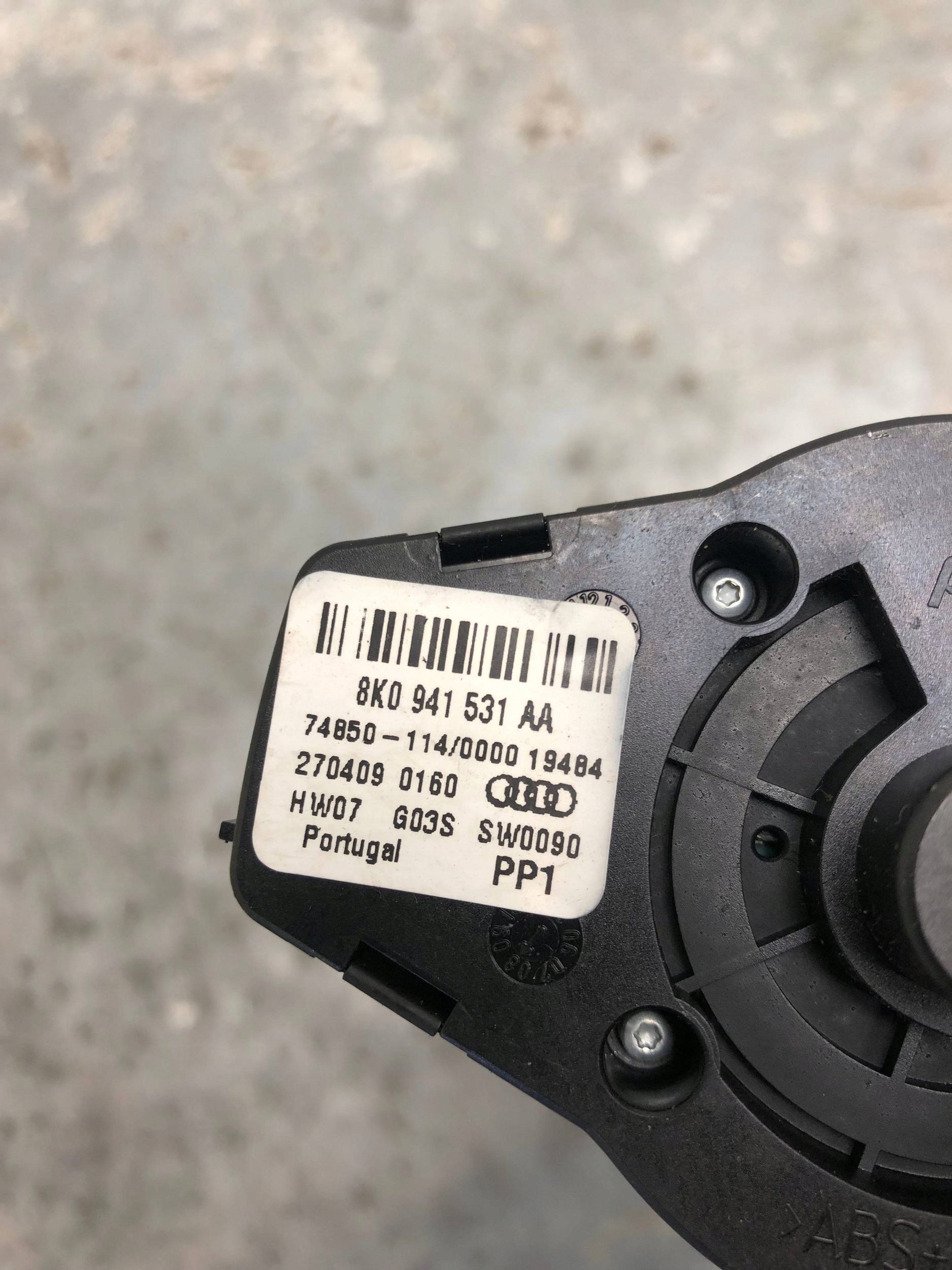 Interrupteur commande phares feux AUDI A4 B8 8K0941531AA