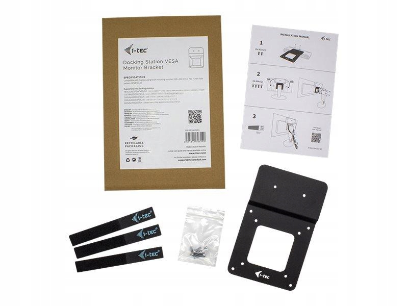 Itec VESADOCK1 i-tec Uchwyt Stacji dokującej do monitorów z systemem