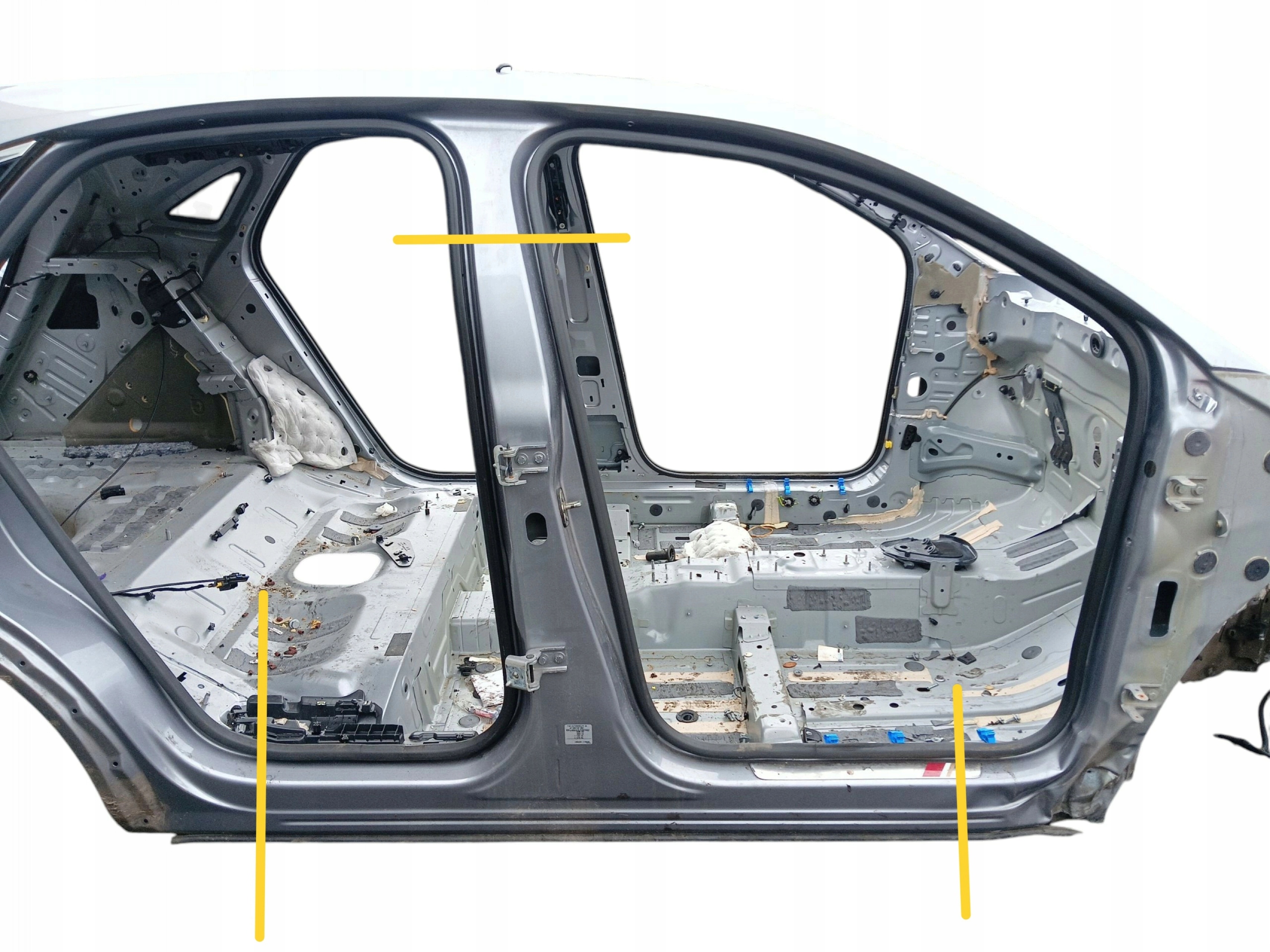threshold right pillar central DS DS 7 CROSSBACK (2017-2022) KOD LAKIERU KCA