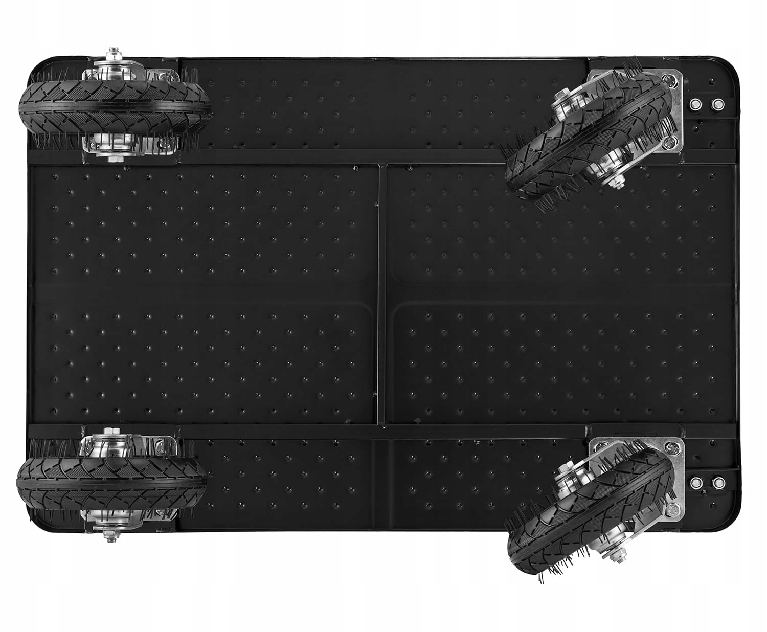 Wózek magazynowy transportowy składany pompowane koła HIGHER PRO 300kg LH10-300-P — 20