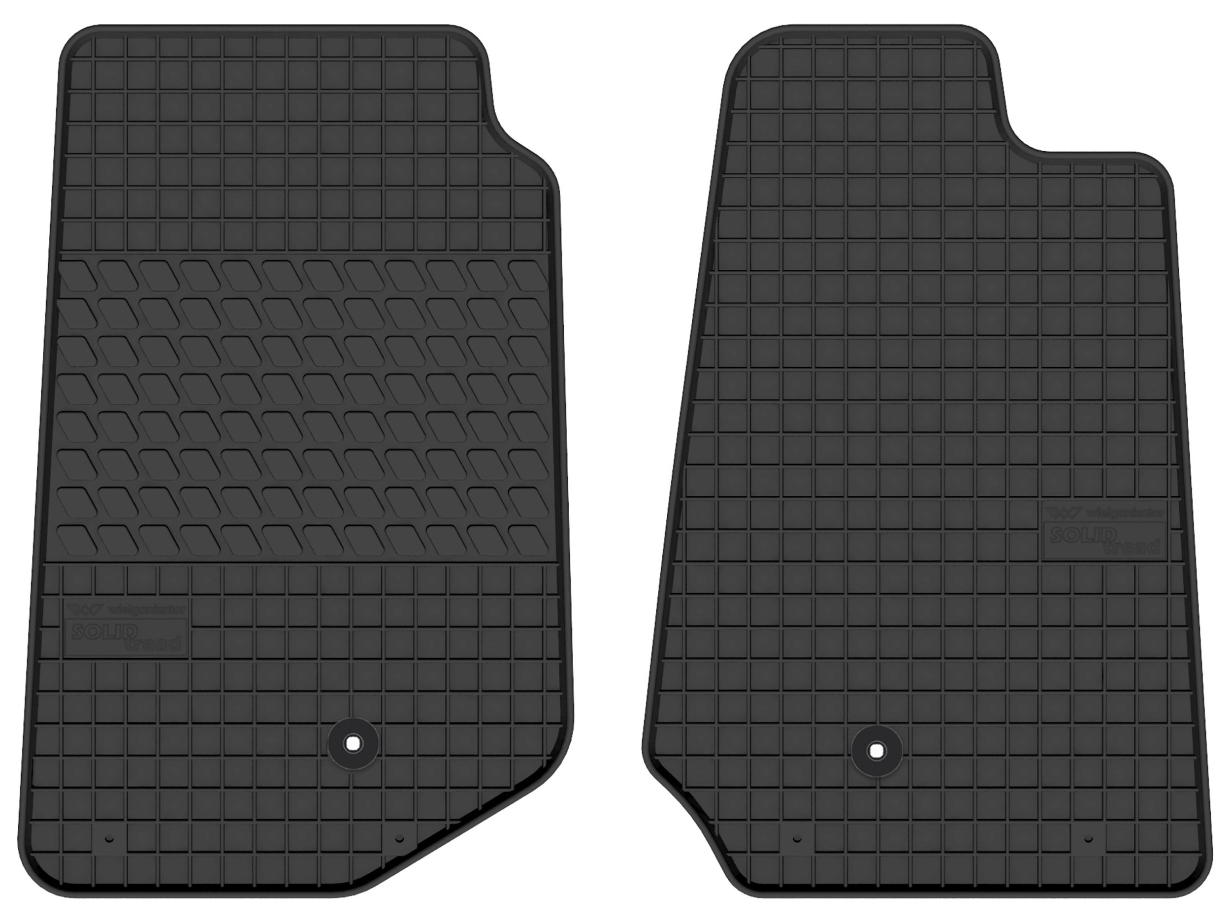 Dywaniki gumowe do Jeep Wrangler Jk III 2006-2017 przód 2 szt. na wymiar